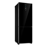 Geladeira Frost Free Panasonic Black Glass Nr-bb71gvfb Cor Preto 220v