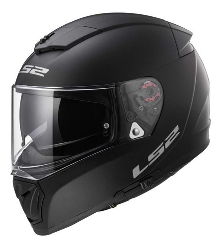 Casco Ls2 Breaker Solid Ngo Mate Ff390