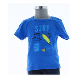Playera Niño Azul Bebe T Shirt 3491 1 A 5 Años