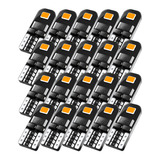 20x Oxilam Canbus T10  Led Side Marker Light Bulbs Amber Oad