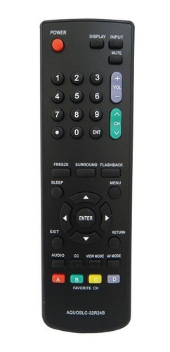 Controle Remoto Tv Lcd Sharp Aquos Lc-32r24b Lc-42r24b