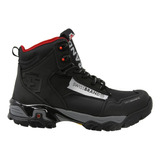 Bota Para Senderismo Swissbrand Alpes 407 Negro Hombre