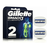 Gillette Mach3 Cuerpo 2 Cartuchos Para Afeitar El Cuerpo