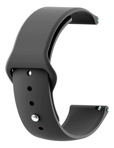 Pulseira 20mm Silicone Compatível Smartwatch Tomate Mtr-23