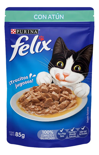 Felix Alimento Humedo Purina Pack X 3 Sobres 