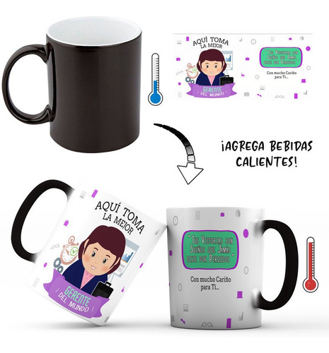 Mug Mágico Taza Profesión Gerente Regalo