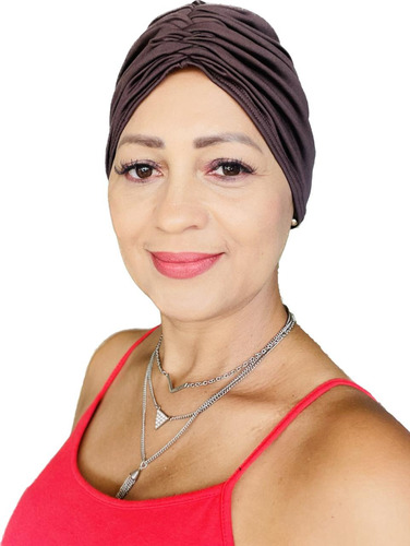 Turbante Com Elastico Quimioterapia Oncologia Alopecia