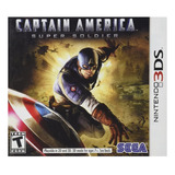 Jogo Nintendo 3ds Captain America: Super Soldier - Lacrado