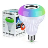 Bombilla Parlante Led Bluetooth Multicolor Rgb + Control