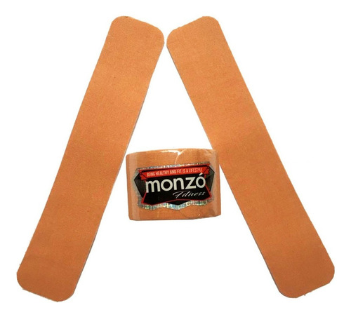 Monzó ,cinta Kinesiologica, Kinesiology Tape, Precortada Color Beige