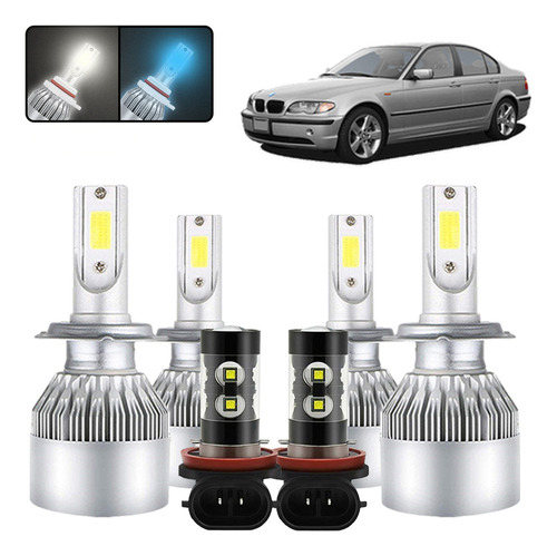 Kit De Focos Led H7 H11 Para Bmw 325xi 2002-2006