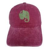Gorra Vintage Bordo-logo Elefante