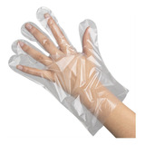 10.000 Luvas Plásticas Descartaveis Transparente Manicure Nf