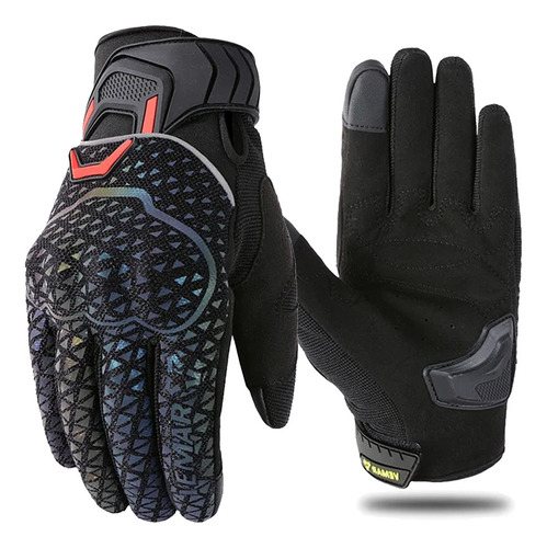 Guantes Tactiles Termicos Ve-17 Reflectivos Multicolor