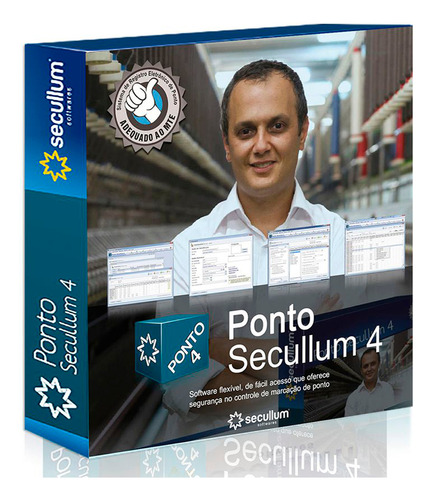 Software Ponto Off-line Secullum  30 Funcionarios