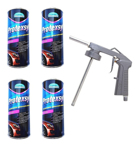 4 Body Profesional Recubrimiento Anticorrosivo + Pistola