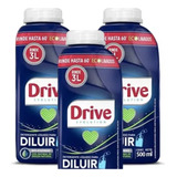 Drive Detergente Líquido Para Diluir 3 X 500 Cc