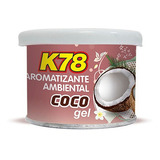 Gel Aromatizante En Lata K78 - 80 Gr. - Color Coco Fragancia Coco