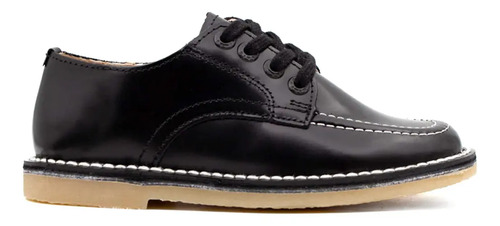 Zapato Elefante Escolar Clasico Agujetas Suela Goma 7001 (16