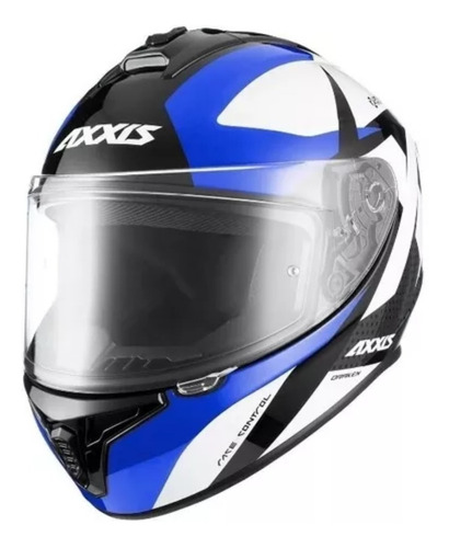 Casco Moto Integral Axxis Draken X Road Brillo