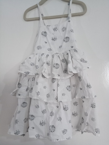 Vestido De Verano De Nena Marca Cheeky Talle 4 Años Floreado