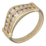 Anillo De 14k Oro Amarillo, 3.8 Gramos