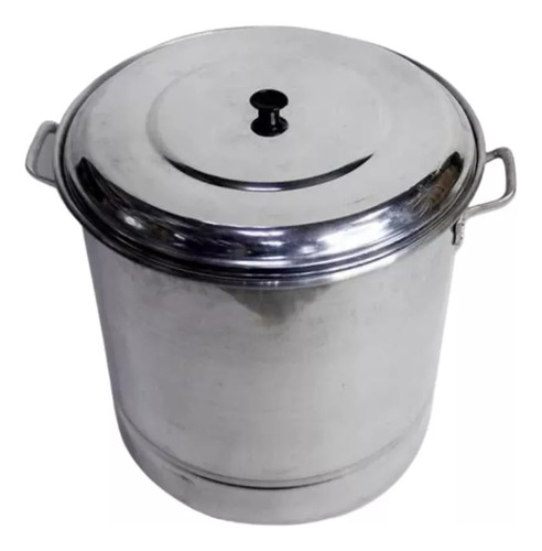 Vaporera De Aluminio  50 Litros Olla Tamalera 