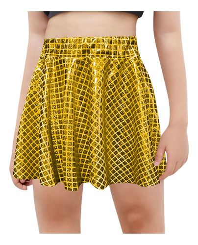 Falda Brillante Y Transpirable Para Niñas, Vestido De Baile,