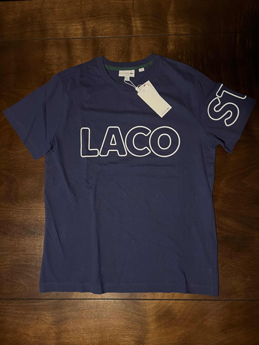 Playera Lacoste Azul Marino