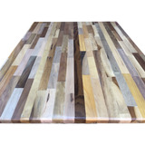 Mesada De Madera - Combinado Alistonado - 60 Cm X 1,30 Mts