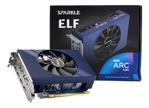 Tarjeta Grafica Gaming Sparkle Arc A380 Elf, 6gb Gddr6