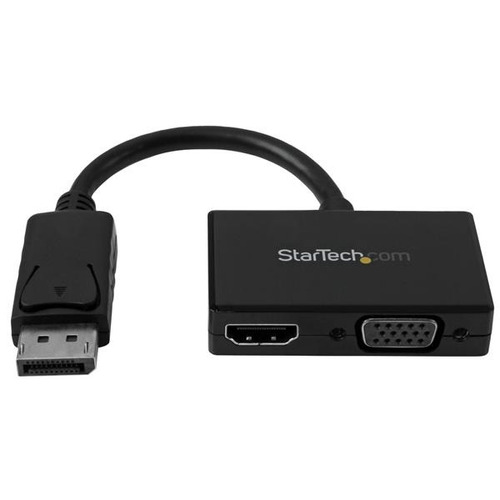 Adaptador De Video 2 En 1 Displayport (m) / Vga + Hdmi (h)