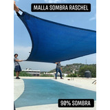 Malla Sombra Raschel 90% 5x3 Lista Para Colocar