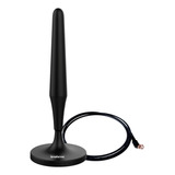 Antena Digital Interna Tv Hdtv Uhf Base Imã Canais Abertos