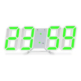 Reloj Despertador Digital Led 3d Multifunción Minimalista