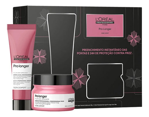 Kit Pro Longer Loreal Leave-in 150ml + Máscara 250g