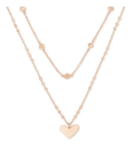 Kendra Scott Collar Multihebra De Corazón Ari, Joyería De.