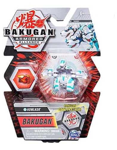 Figura De Acción Bakugan Howlkor 