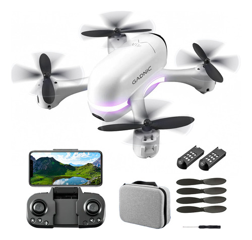 Drone Gadnic Con Cámara Dual 4k Y Control Remoto