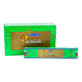 Sahumerios Satya Nag Champa - 12 Unidades Fragancia Natural Patchouli