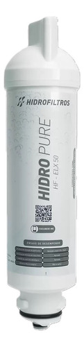 Filtro Refil Água Compatível Acqua Pure Electrolux Pappca50 Cor Branco