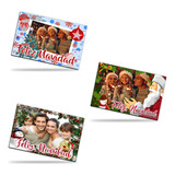 Set Imanes X3 Navidad Personalizados Con Foto 001
