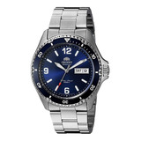 Reloj Hombre Orient Faa02002d9 Automátic Pulso Plateado Just