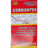 Mapa Plegable De Rutas De La Provincia De Corrientes 