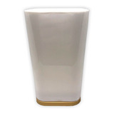 Vaso Porta Cepillos Vaso Plástico De Baño Base Madera Silmar