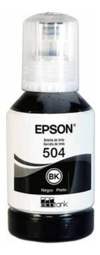 Tinta Epson Negra Ecotank T504 L4150 L4160 L6161 L6171 127ml