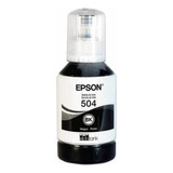 Tinta Epson Negra Ecotank T504 L4150 L4160 L6161 L6171 127ml