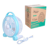 Ventilador De Escritorio Ventilador 3 Aspas 26 Cm Enchufe 