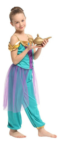 Lámpara De Aladino Para Niñas, Jasmine Princess, Cosplay Par