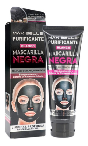 Mascarilla Facial Peel Off Carbón Max Belle 130ml